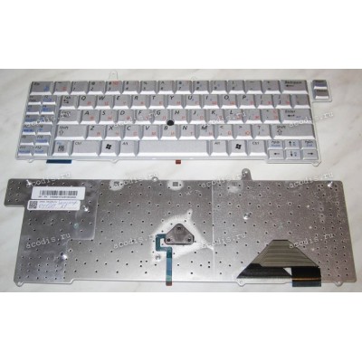 Keyboard Samsung NP-X1 (p/n: BA59-01574D) (Silver/Matte/RUO)серебр.мат.русиф