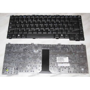 Keyboard Advent 6001, 7098, Roverbook Z500W, Quanta Z500, Lenovo A800, A810, A815, A820, V70, V7 (Sunrex K020346T1, AEKN1STE017) (Black/Matte/UK) чёрная матовая