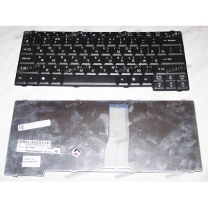 Keyboard Acer Aspire 1660, 5010 TravelMate 240, 2500, 2600 (Black/Matte/UK) чёрная матовая