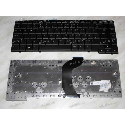Keyboard HP/Compaq 6730B, 6735B (Black/Matte/UK) черная матовая
