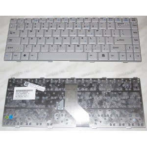 Keyboard NEC Versa E6300 V020646BS1, AEHB1U00110 (Grey/Matte/US) серая матовая
