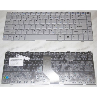 Keyboard NEC Versa E6300 V020646BS1, AEHB1U00110 (Grey/Matte/US) серая матовая