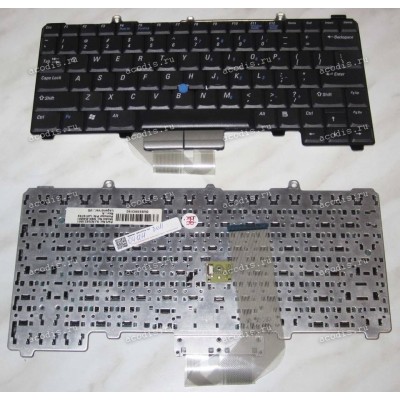 Keyboard Dell ??? NSK-D4M01, 9J.N3582.M01, IJ019769 (Black/Matte/US) чёрная матовая PointStick
