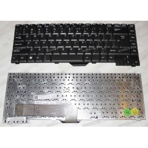Keyboard Fujitsu Siemens Amilo Pi1536, Pi1556, M1437, M3438 (Black/Matte/US) чёрная матовая Keyboard Fujitsu Siemens Amilo Pi1536, Pi1556, M1437, M3438 (Black/Matte/US) чёрная матовая