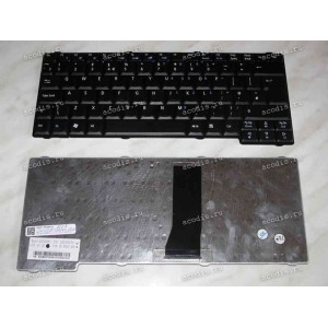 Keyboard Acer Aspire 1360, 1500, 1610, 1620, TravelMate 240, 2000, 2500 (Black/Matte/US) черная матовая