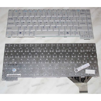 Keyboard Founder T3200, T3300; K001727X3, 71-U74042-01 (Grey/Matte/KR) серая матовая