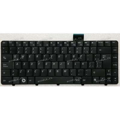 Keyboard Dell Inspiron 11Z, 1110 (Black/Matte/LA) чёрная матовая