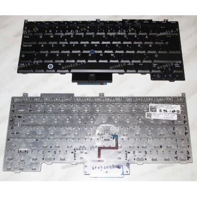 Keyboard Dell Latitude E4300 (Black/Matte/NW) чёрная матовая PointStick