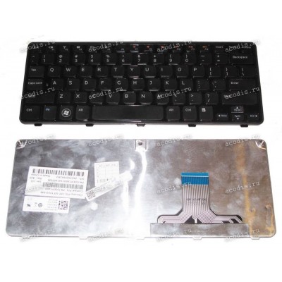 Keyboard Dell Inspiron Duo 0CKRCD, MP-10F13US-698, PK130EP1A00 (Black/Matte/US) чёрная матовая