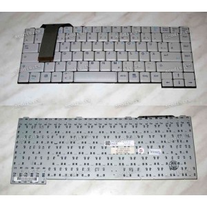 Keyboard --- 71-U54070-00, KR-04HA-GRWF01 (Grey/Matte/US) серая матовая