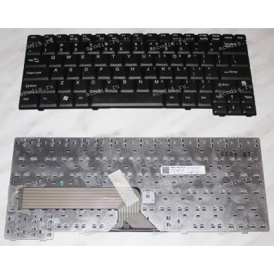Keyboard --- HK021127A (набивка на металле)(артикул 1842) (Black/Matte/US) чёрная матовая