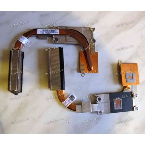 Heatsink Lenovo IdeaPad G555, G555G (p/n: AT0BT0010A0, AT0BT0010R0) CPU + Video б/у 