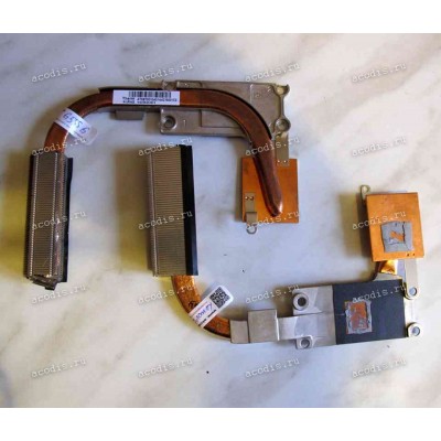Heatsink Lenovo IdeaPad G555, G555G (p/n: AT0BT0010A0, AT0BT0010R0) CPU + Video б/у 