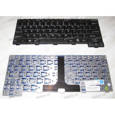 Keyboard Fujitsu Siemens LifeBook P1510, P1610 (Black/Matte/US) чёрная матовая