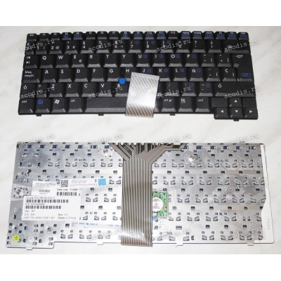 Keyboard HP/Compaq NC4200, NC4400 (SP: 383458-071) (Black/Matte/SP) чёрная матовая PointStick