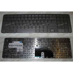 Keyboard HP/Compaq dv6-6000 (Silver/Glossy/TW) серебристая глянцевая