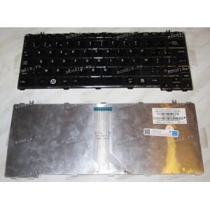 Keyboard Toshiba Satellite M800, U400, U405, U405D (Black/Glossy/BE) чёрная глянц.
