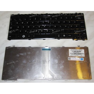 Keyboard Toshiba Satellite M800, U400, U405, U405D (Black/Glossy/HU) чёрная глянц.