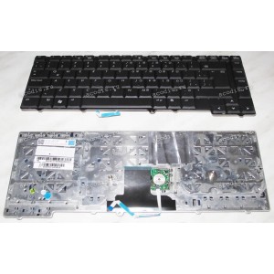 Keyboard HP/Compaq 8530p (Black/Matte/LA) черная матовая PointStick
