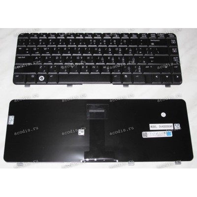 Keyboard HP/Compaq Presario CQ40, CQ45, G40, G45 (Black/Matte/AR) чёрная матовая