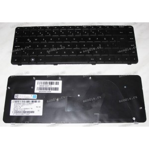 Keyboard HP/Compaq Presario CQ42, G42 (Black/Matte/TR) чёрная матовая