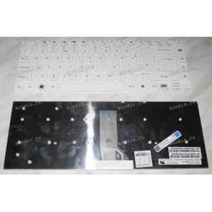 Keyboard Gateway NV47H (White/Matte/UK) белая матовая