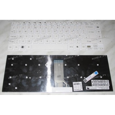 Keyboard Gateway NV47H (White/Matte/UK) белая матовая
