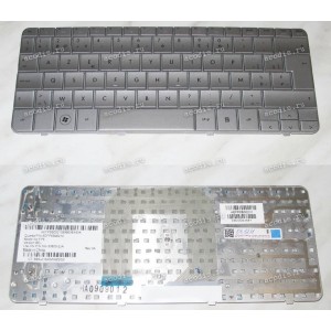 Keyboard HP/Compaq Pavilion DM1-1000 (Silver/Glossy/BE) серебристая глянцевая