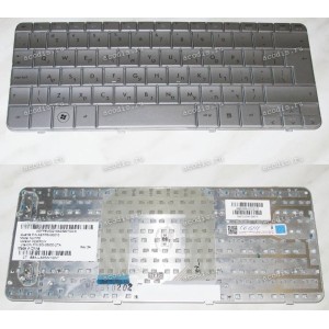Keyboard HP/Compaq Pavilion DM1-1000 (Silver/Glossy/HB) серебристая глянцевая