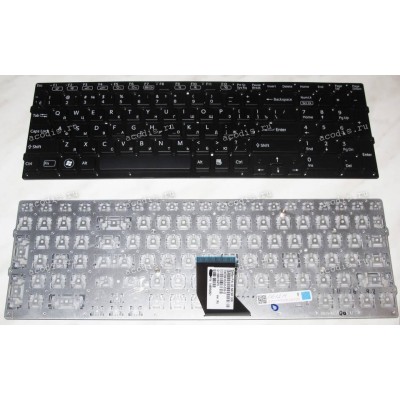 Keyboard Sony VPC-CB17 (p/n: 148954821) (Black/Matte/RUO) чёрная матовая