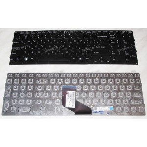 Keyboard Sony VPC-F219FC (p/n: 148952731) (Black/Matte/RUO) чёрная матовая