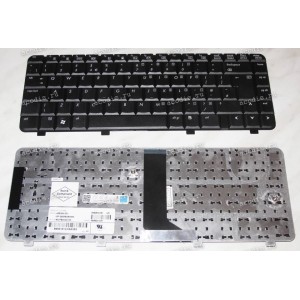 Keyboard HP/Compaq 6520s, 6720s, 540, 550 (Black/Matte/UK) черная матовая