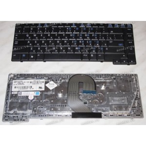 Keyboard HP/Compaq 6510B, 6515B (Black/Matte/RUO) черная матовая