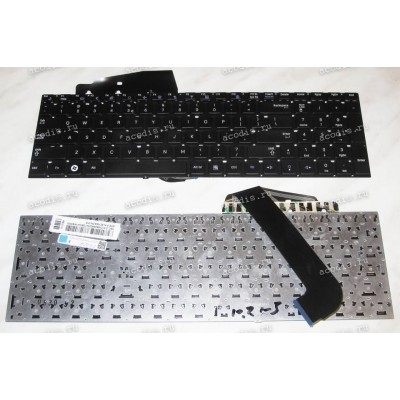Keyboard Samsung NP-RF710, NP-RF711 (p/n: BA59-02847G) (Black/Matte/US) чёрная матовая