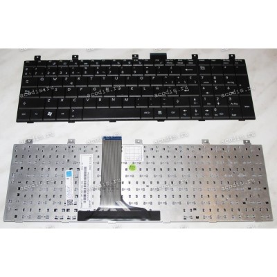 Keyboard MSI 1675 (Black/Matte/SP) чёрная матовая