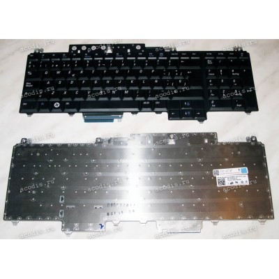 Keyboard Dell Inspiron 1720, 1721, Vostro 1700 (Black/Matte/SP) чёрная матовая