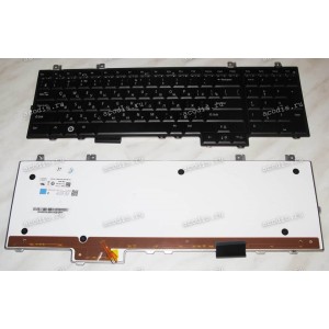 Keyboard Dell Studio 1735, 1736, 1737 (Black/Matte/LED/RUO) чёрная матовая с подсветкой