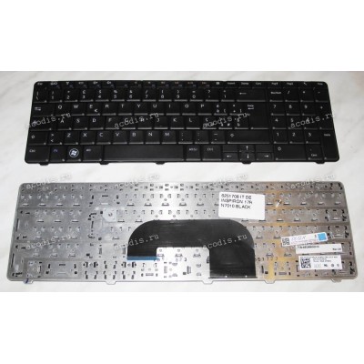 Keyboard Dell Inspiron 17R, N7010 (Black/Matte/IT) чёрная матовая