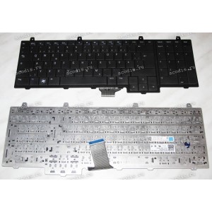 Keyboard Dell Inspiron 1747, 1750 (Black/Matte/GR) чёрная матовая