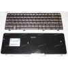 Keyboard HP/Compaq dv4, dv4-1*** (Coffee/Glossy/US) кофе глянцевая