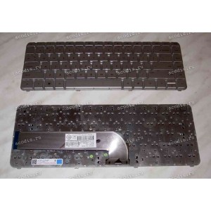 Keyboard HP/Compaq dv4-3000 (Silver/Matte/US) серебряная матовая