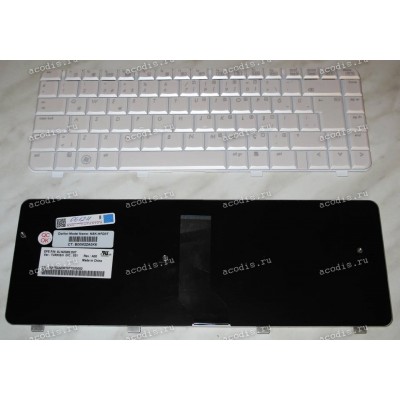 Keyboard HP/Compaq dv4, dv4-1*** (White/Glossy/TR) белая глянцевая