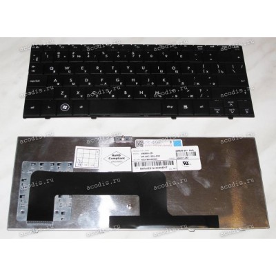 Keyboard HP/Compaq Mini 700, 1000, 1100 (Black/Matte/RUO) чёрная матовая