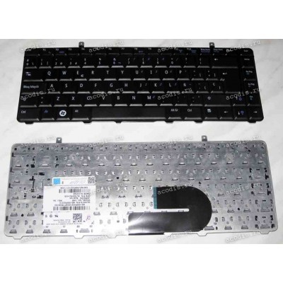 Keyboard Dell Vostro A840, A860, 1014, 1015, 1088 (Black/Matte/SP) чёрная матовая