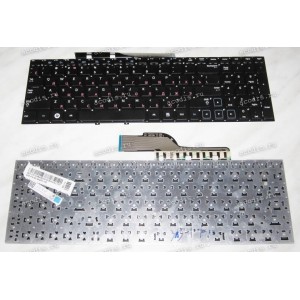 Keyboard Samsung NP300E5A, NP300V5A, NP305E5A, NP305V5A 15.6" (p/n: BA59-03975C, BA59-03183A) (Black/Matte/RUO) чёрная матовая русифицированная