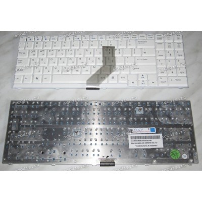Keyboard LG R500 (White/Matte/KOR) белая матовая