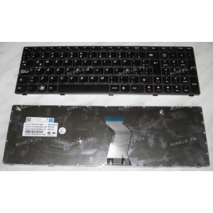 Keyboard Lenovo IdeaPad B570, B575, G570, G575, V570, Z560, Z565, Z570, Z575, Y570 (Black-Pink/Matte/LA)
