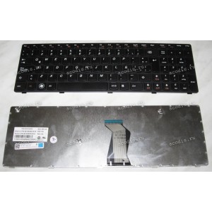 Keyboard Lenovo IdeaPad B570, B575, G570, G575, V570, Z560, Z565, Z570, Z575, Y570 (Black-Gray/Matte/LA)