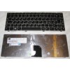 Keyboard Lenovo IdeaPad Z360 (Black-Silver/Matte/IT) чёрн. в серебр. рамке мат.