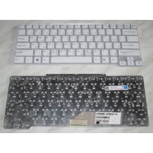 Keyboard Sony VGN-SR (p/n: 148088081) (White/Matte/AR) белая матовая
